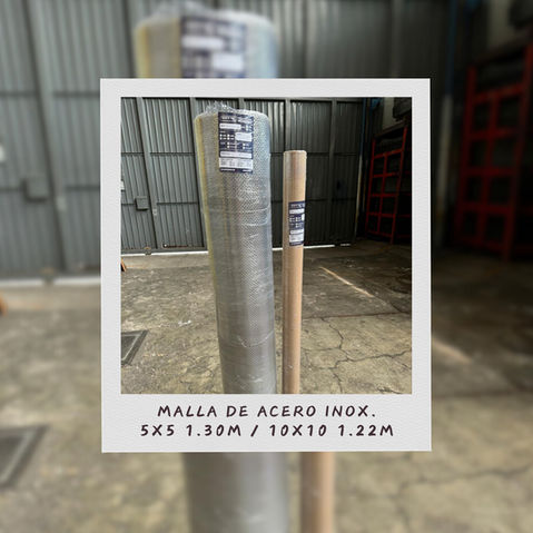 Malla de Acero Inoxidable 5x5 Acero Tec Inox