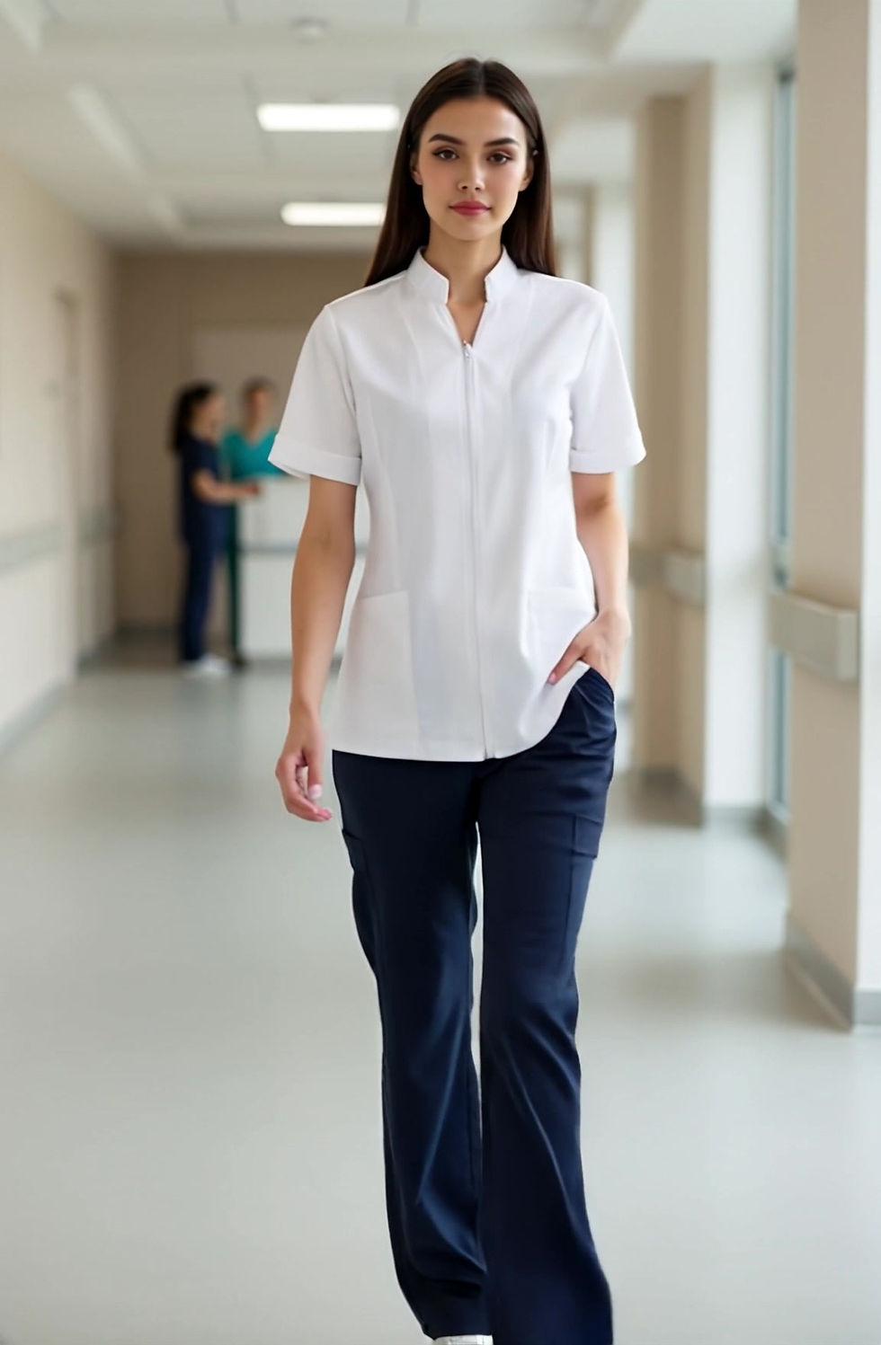 Filipina Blanca Zip Dama