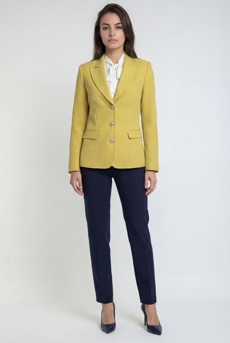 Conjunto Ejecutivo Mostaza Marino