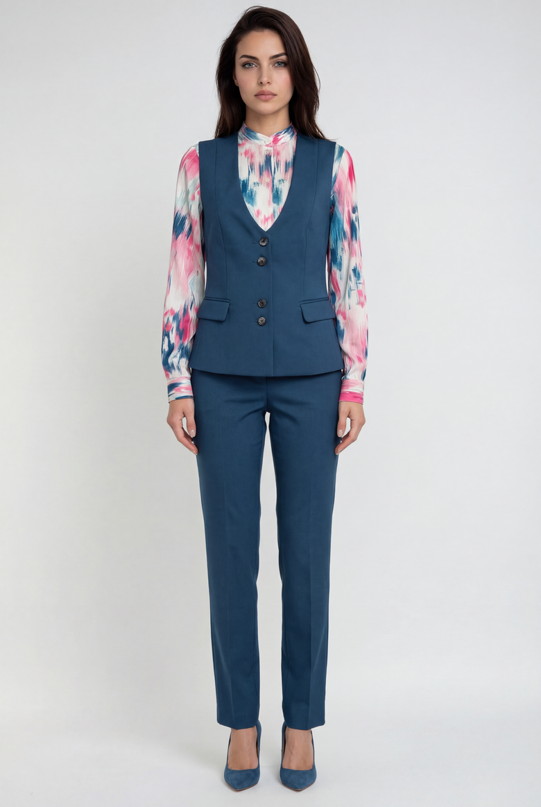 Conjunto Azul Petróleo