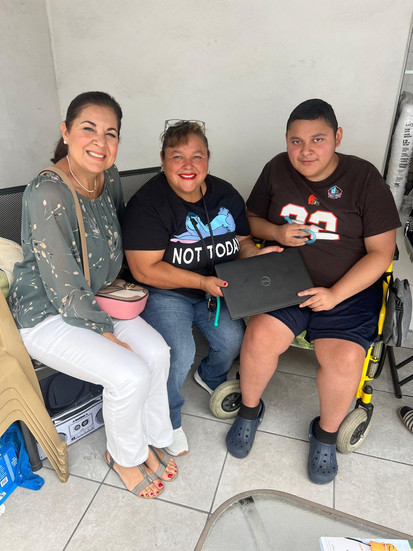 computadoras para niños con distrofia muscular Duchenne