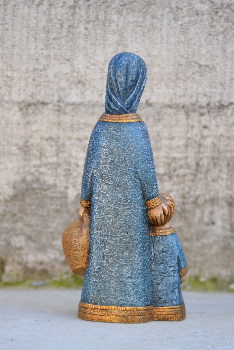 Miniatura: VIRGEN DE NAZARETH AZUL