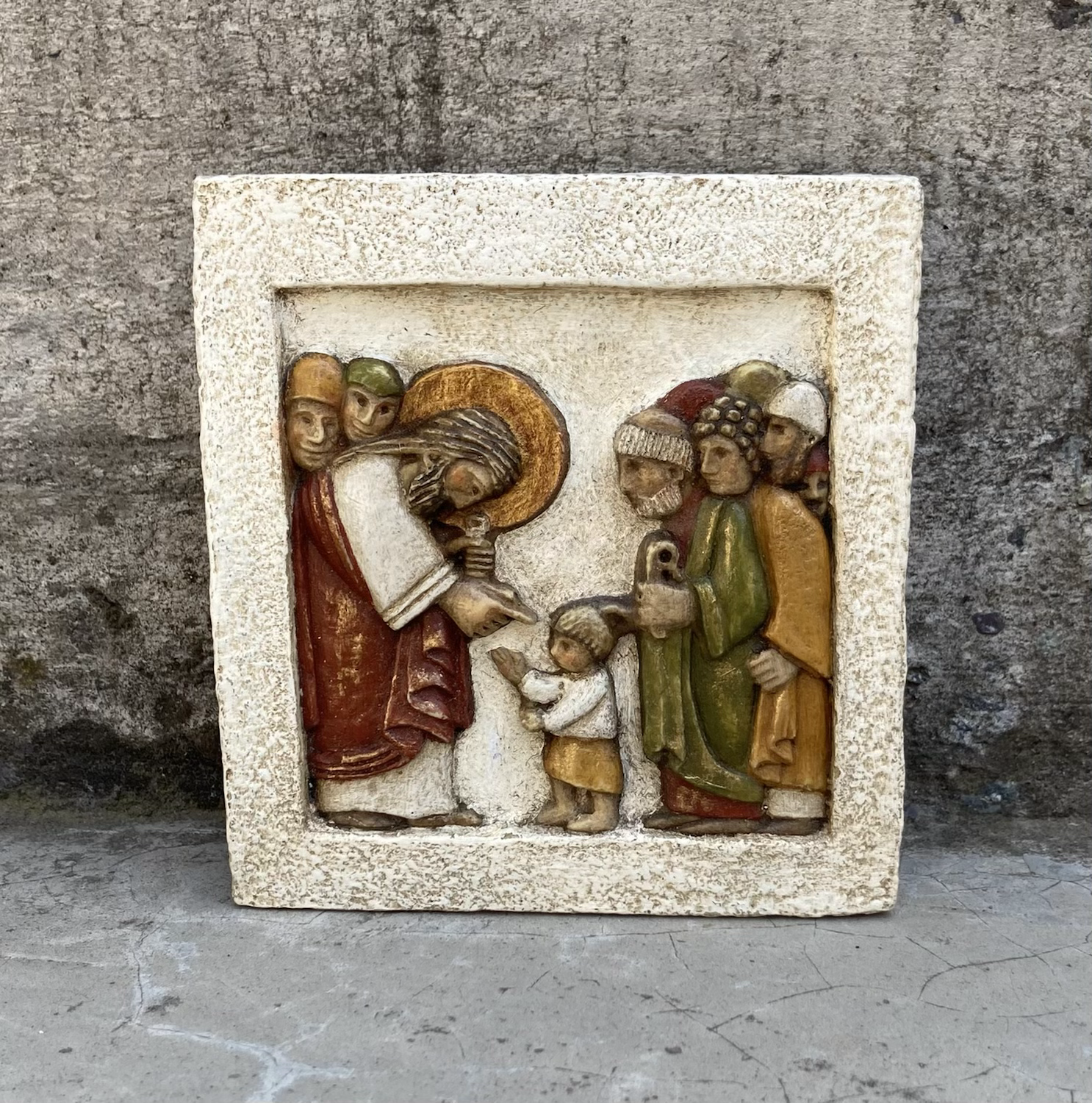 JESÚS CON LOS NIÑOS BLANCO