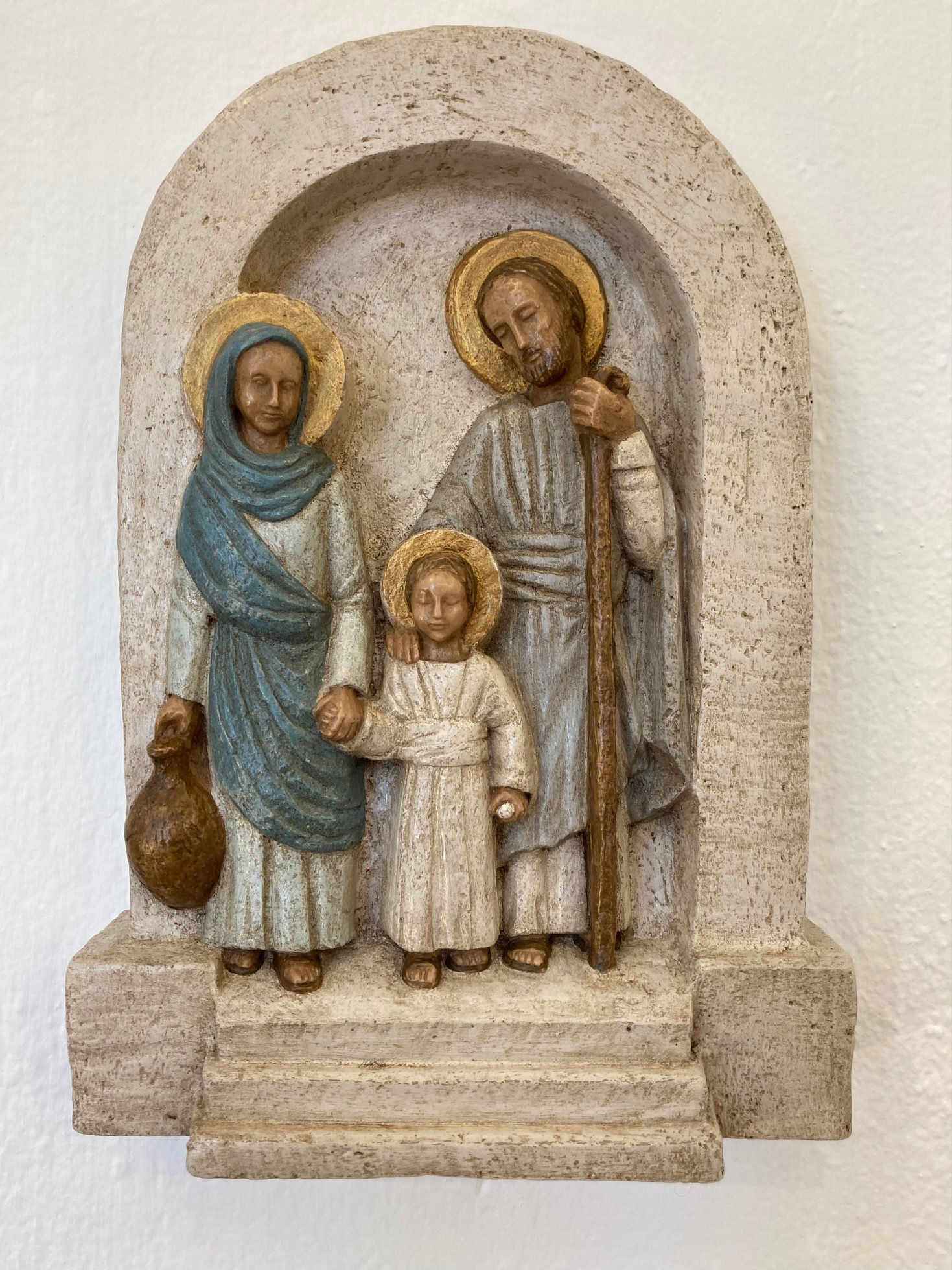 SAGRADA FAMILIA BLANCA 28 CM