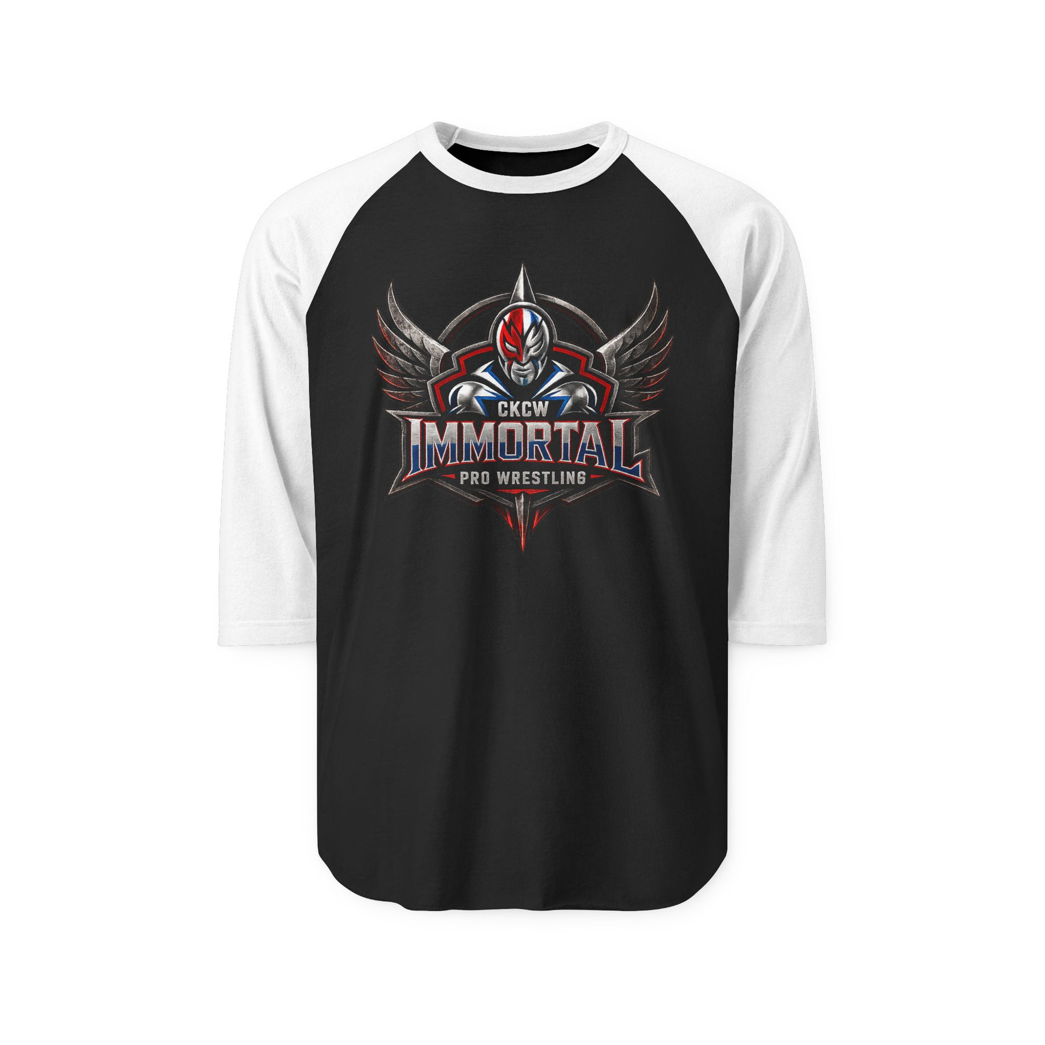 Immortal Pro Wrestling Classic Baseball Tee