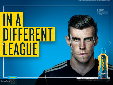 Lucozade Advert
