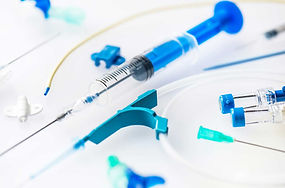 Procedure note template for the insertion of central line catheter guided by ultrasound.