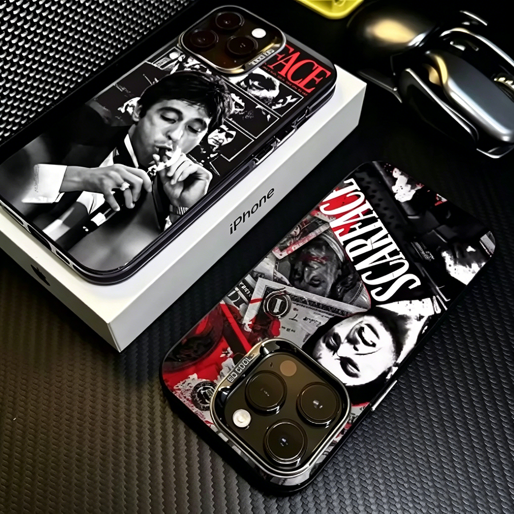 Funko Capa Tony Montana para iPhone Antichoque Fosca Premium