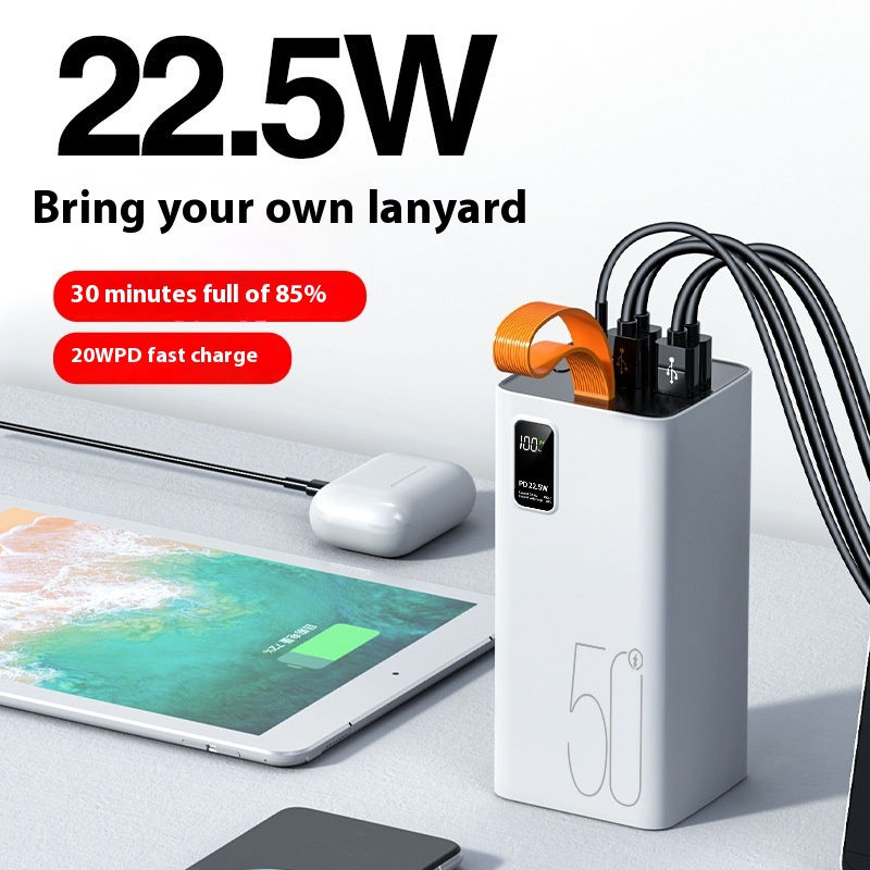 Miniatura: OEM PowerBank YKD30 50000mah|Carregamento Rápido | Display LED | USB-C | Portáti