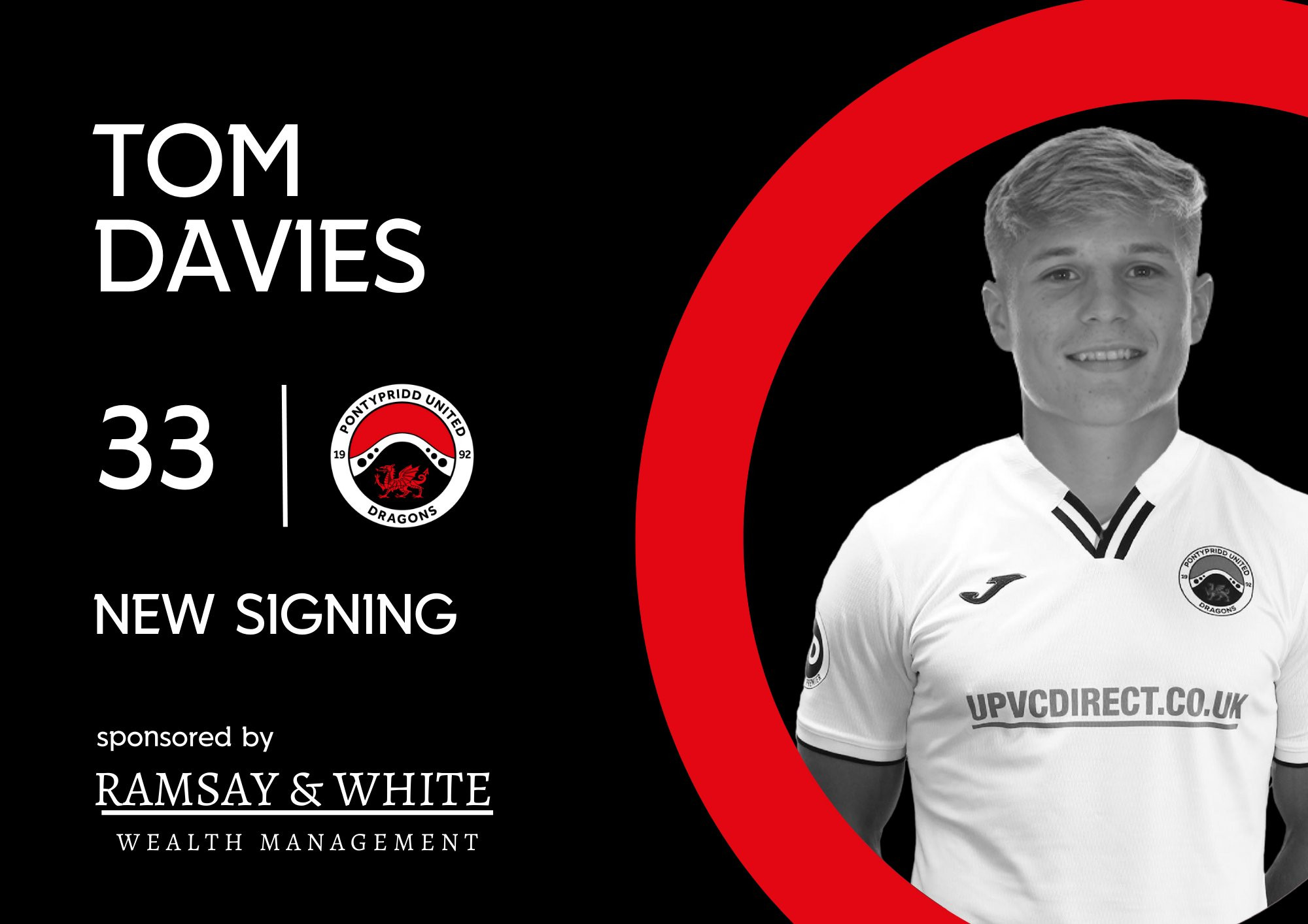 NEW SIGNING Tom Davies