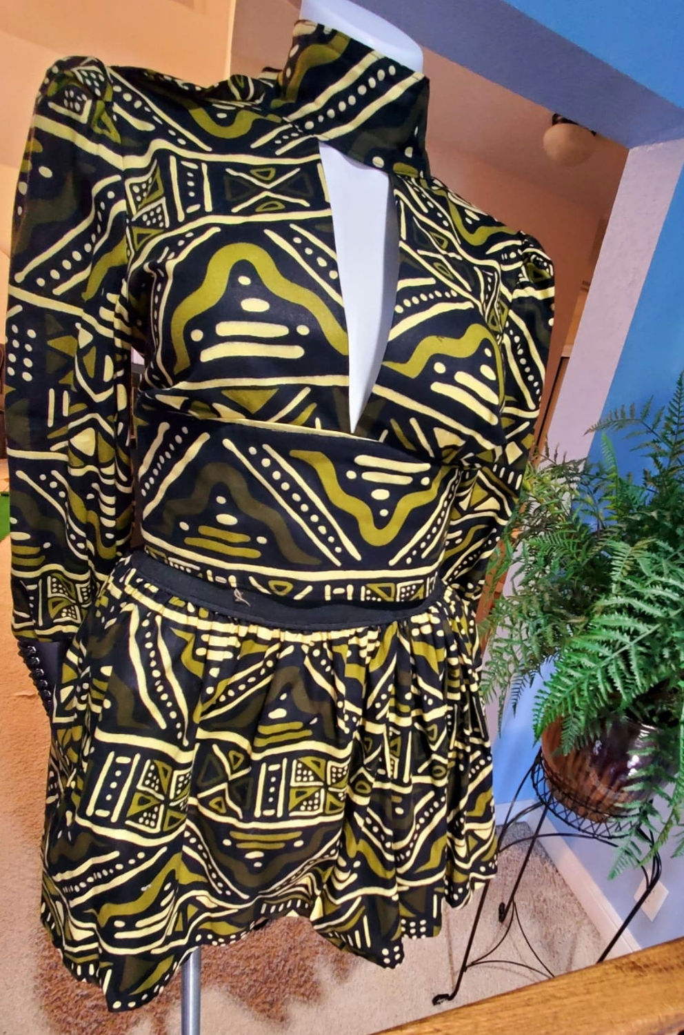 Custom 2 Piece Skirt Set