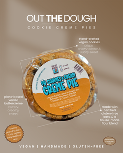 Peanut Butter Cookie Creme Pie (V/GF)