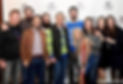 Stephanie Blitshtein, second from right, in a photo taken last year with Chabad Young Professionals in Plano, Texas.