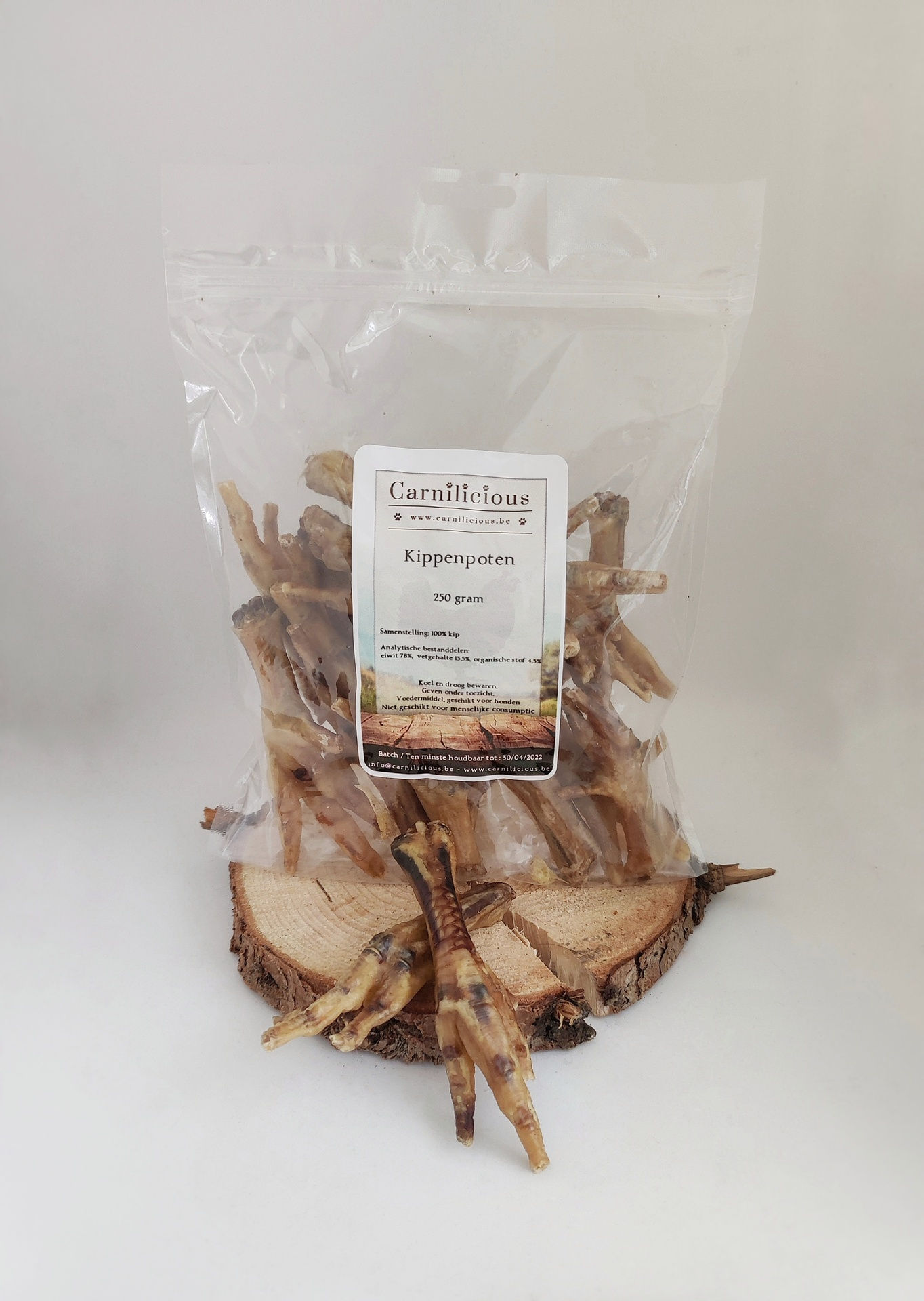 Carnilicious kippenpoten 250gr