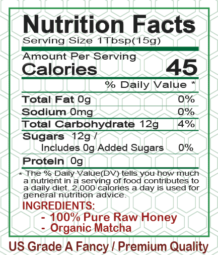 Thumbnail: Matcha Honey(Green Tea) 12oz 3bottles