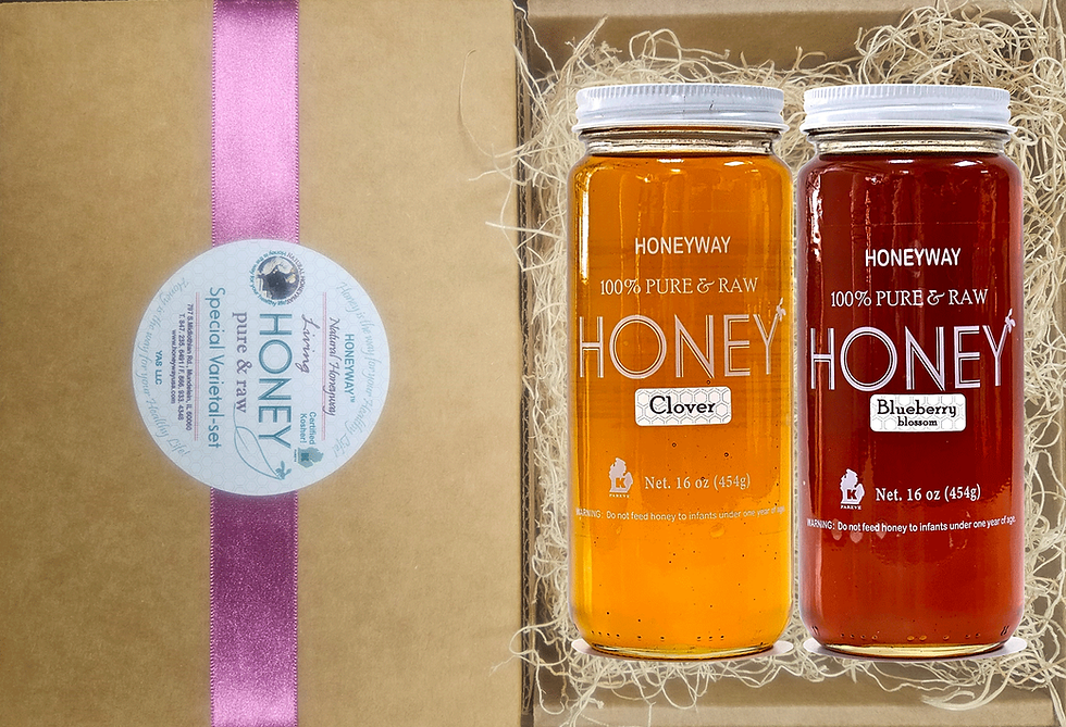 Honey Gift - Clover + Blueberry. 3set