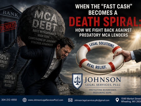 When the "Fast Cash" Becomes a Death Spiral: How We Fight Back Against Predatory MCA Lenders
