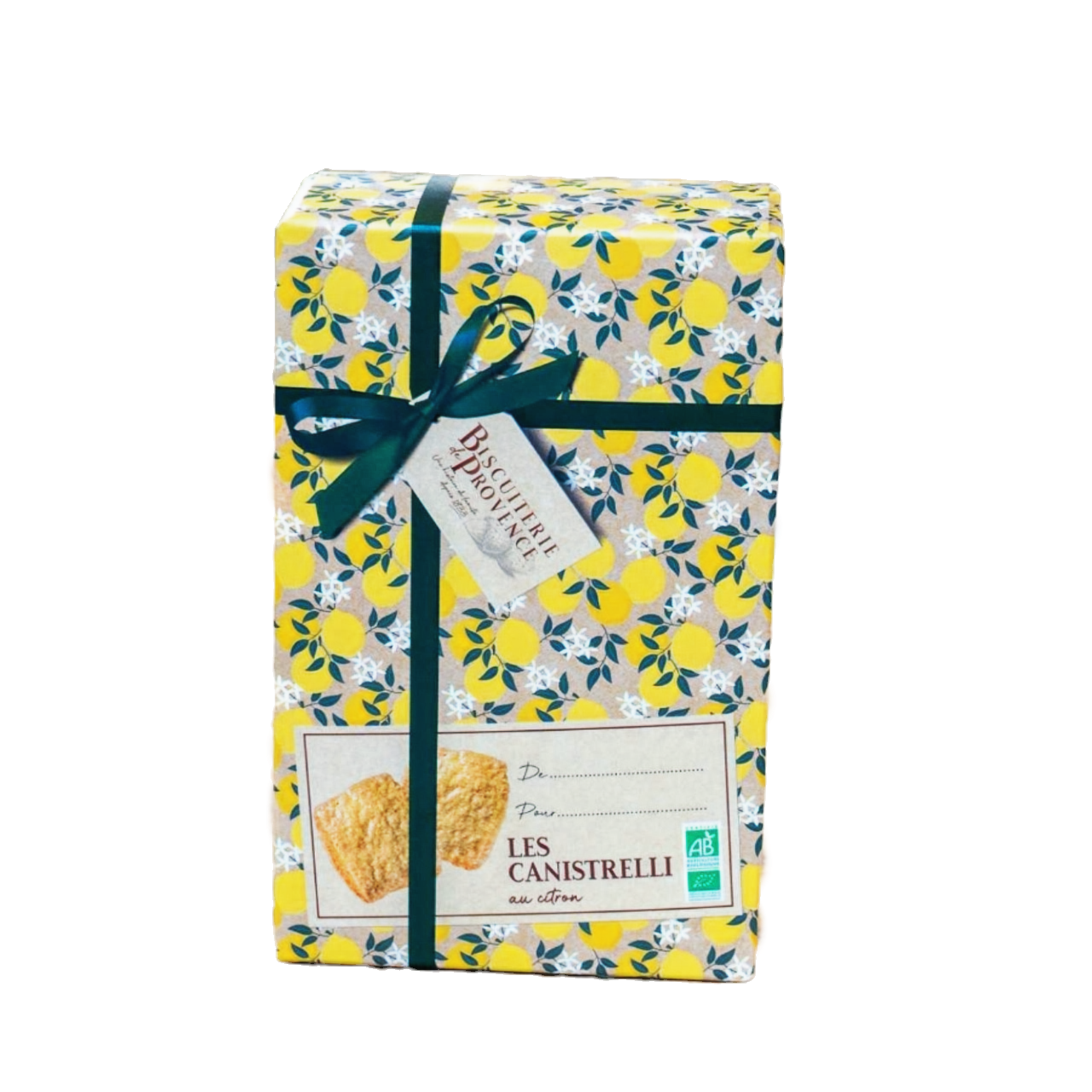 Lemon Canistrelli biscuits