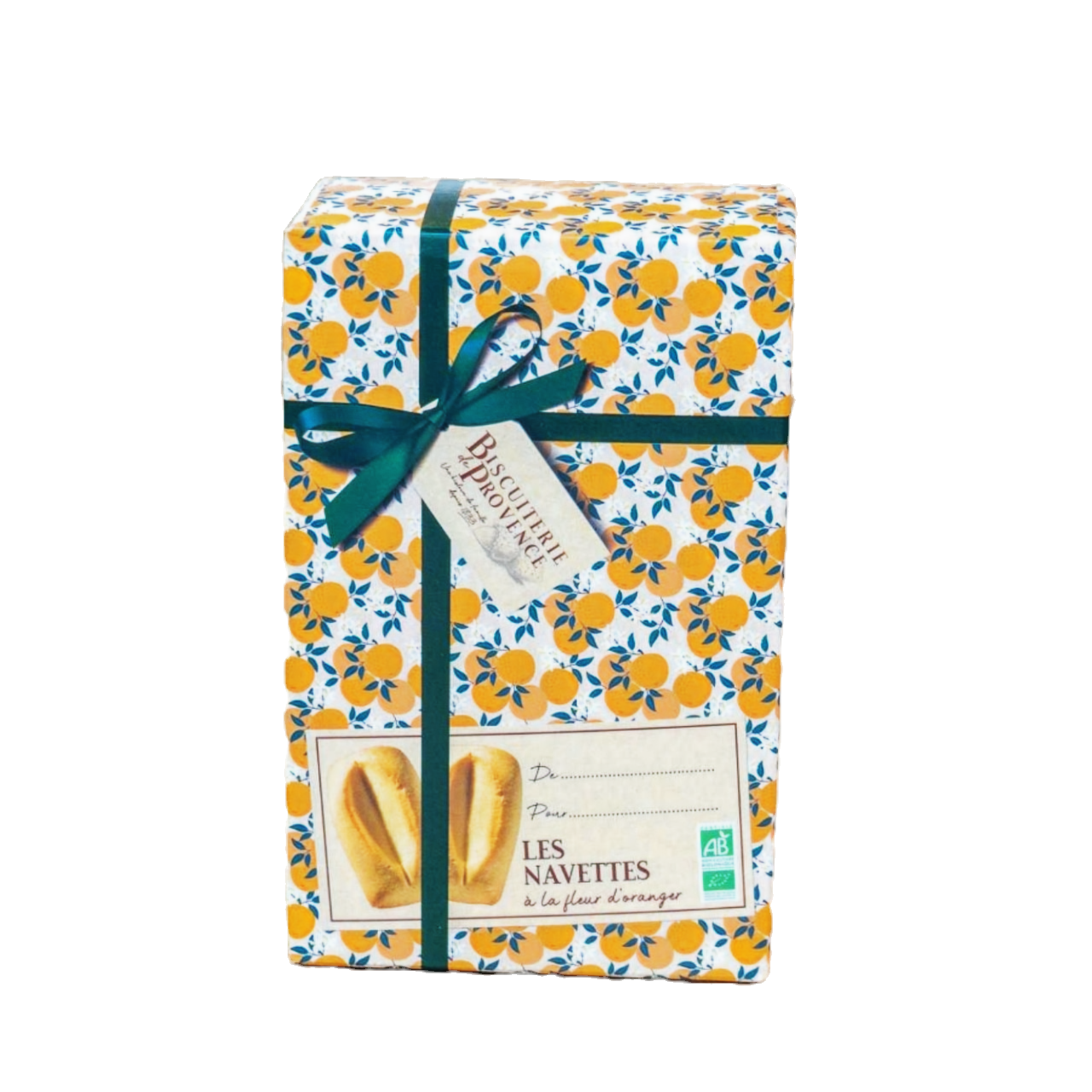 Orange blossom navettes biscuits