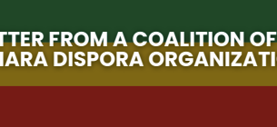 OPEN LETTER FROM A COALITION OF GLOBAL AMHARA DIASPORA ORGANIZATIONS