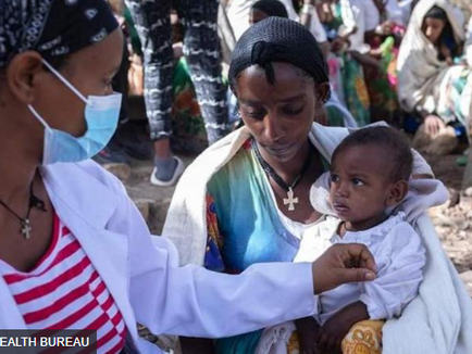BBC Amharic - Conflict and road closures in Amhara Region have created health crisis