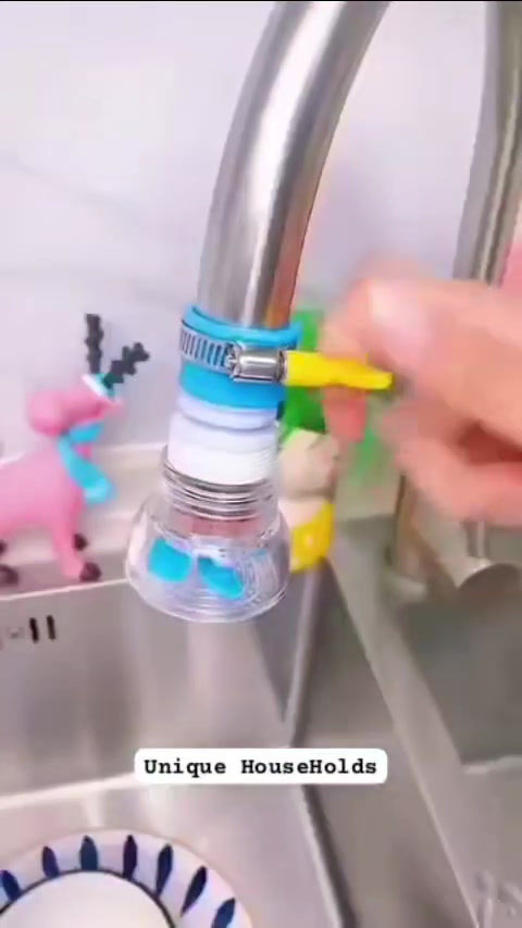 Thumbnail: rotating faucet kitchen extension plastic adjustable for kitchen Nozzle Cock
