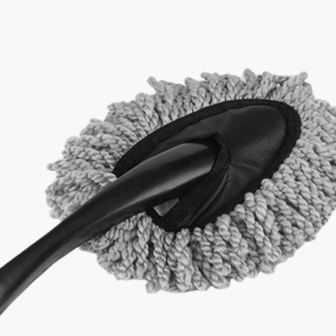 Microfiber Car Duster Long Handle-Brush Interior & Exterior Car Cleaning Cloth,