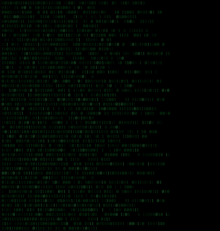 decorative binary code background