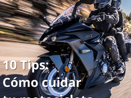 10 Tips: Como cuidar tu motocicleta