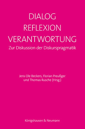 Buchcover Dialog - Reflexion - Verantwortung