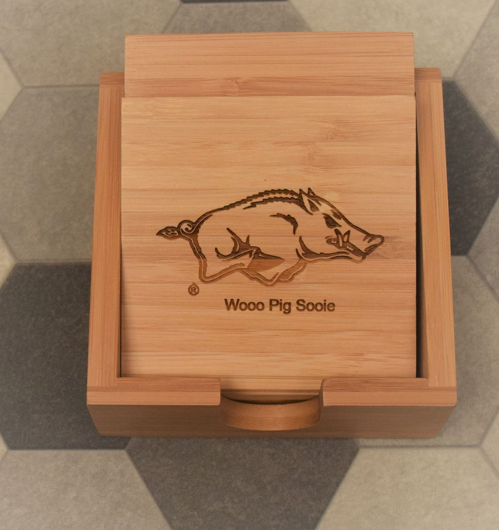 Thumbnail: Custom Engraved Coasters