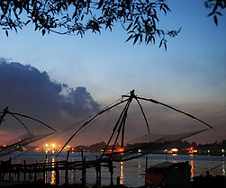 Fort Kochi by evening - Chinese nets