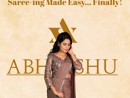 How ABHIASHU is Shaping the Future of Indian Ethnic Fashion with Ready-to-Wear Sarees.