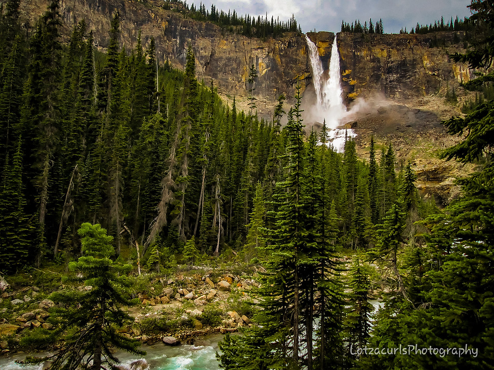 Twin Falls Iceline hike Yoho National Park British Columbia