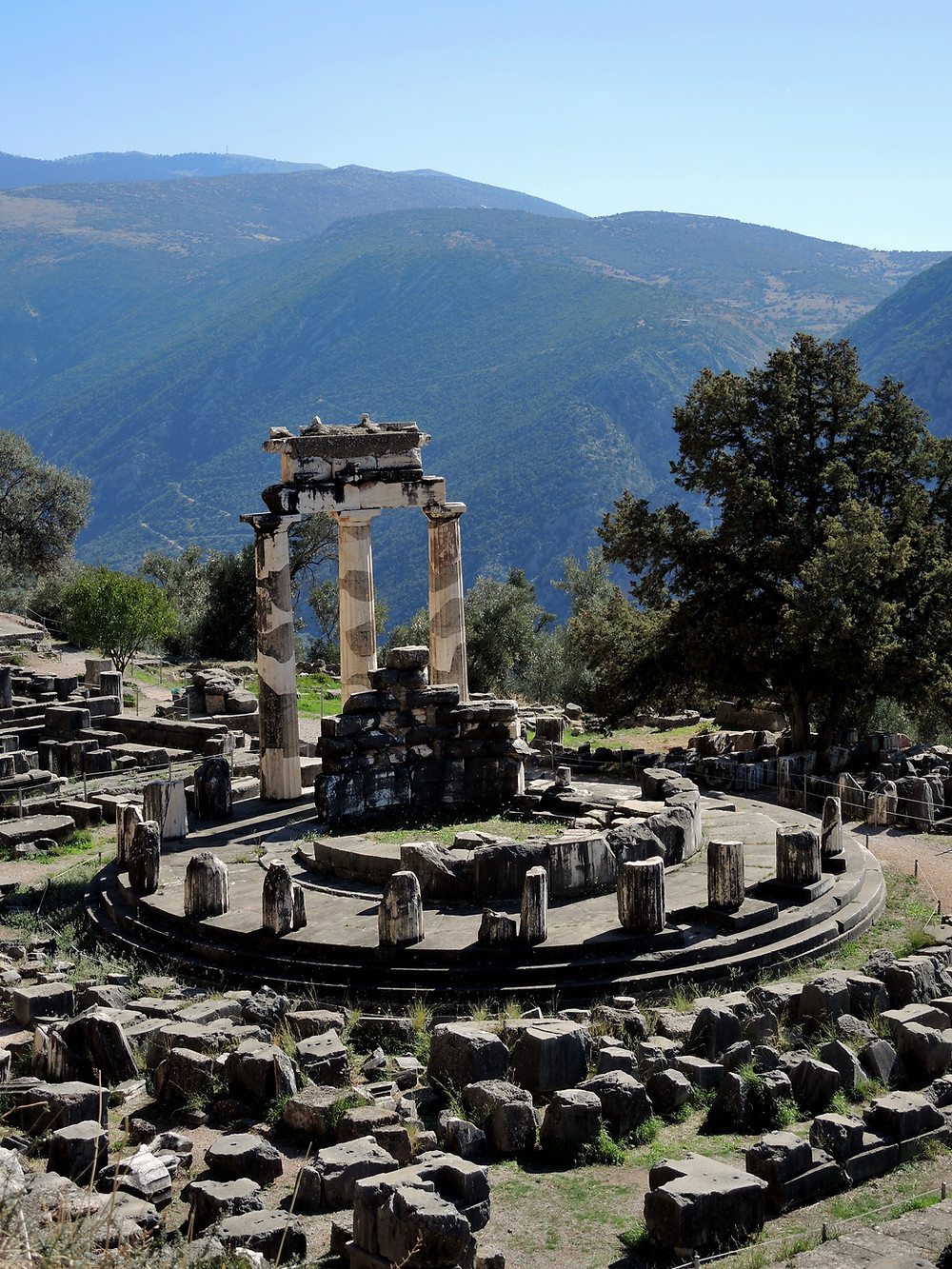 Tholos Ancient Delphi Greece