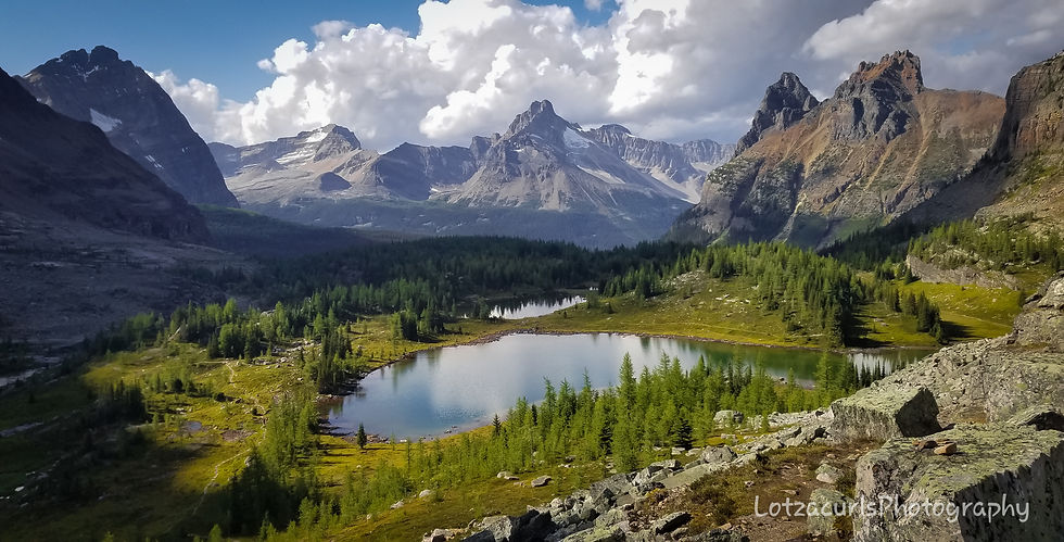 Lake O'Hara hiking Yoho National Park Canadian Rockies