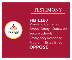HB 1167 Maryland Center for School Safety - Statewide Secure Schools  Emergency Response Program - Established