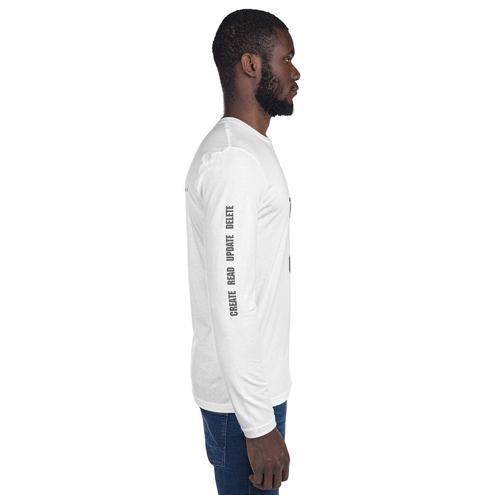 Thumbnail: Long Sleeve Fitted Crew - Test the CRUD out of it