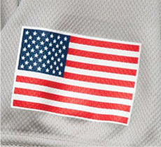 Thumbnail: VeteranT-shirt w/ American Flag on left sleeve