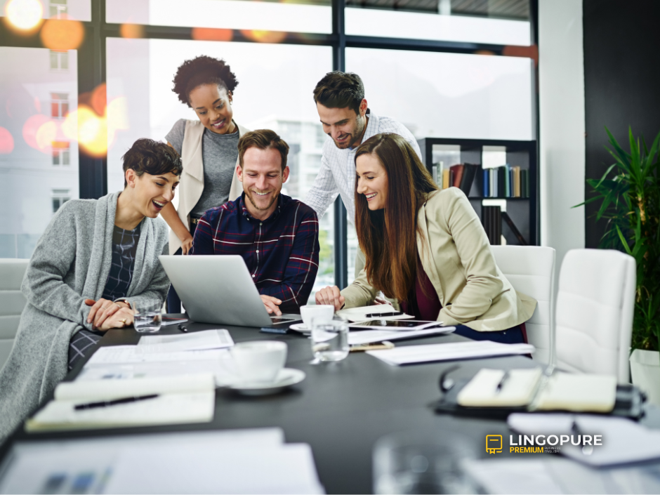 English communication challenges for professionals in workplace meetings