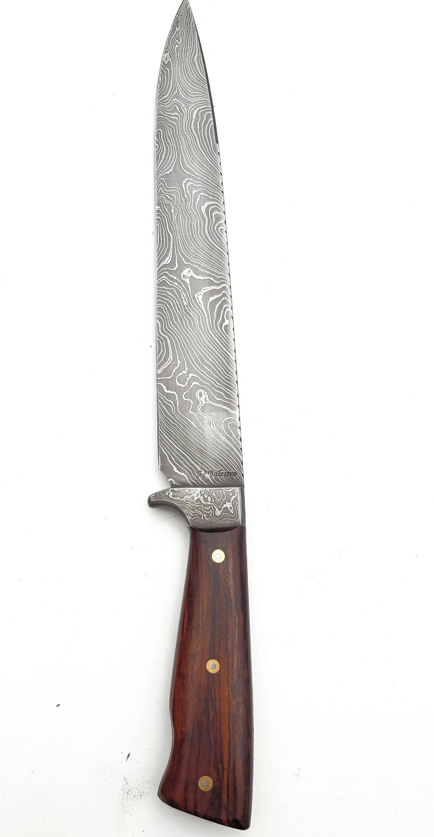 -Faca  damasco torcido 10"