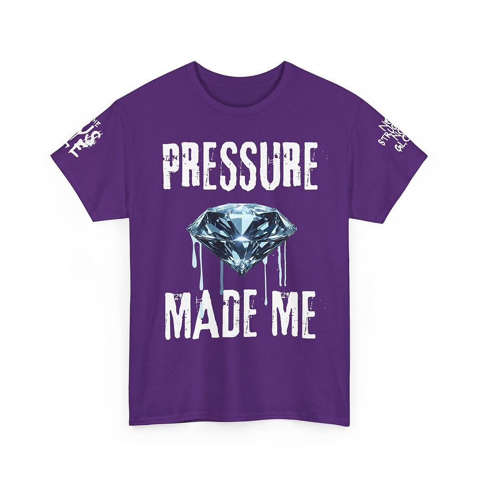 Thumbnail: Pressure Made Me - Tee for Him/Her