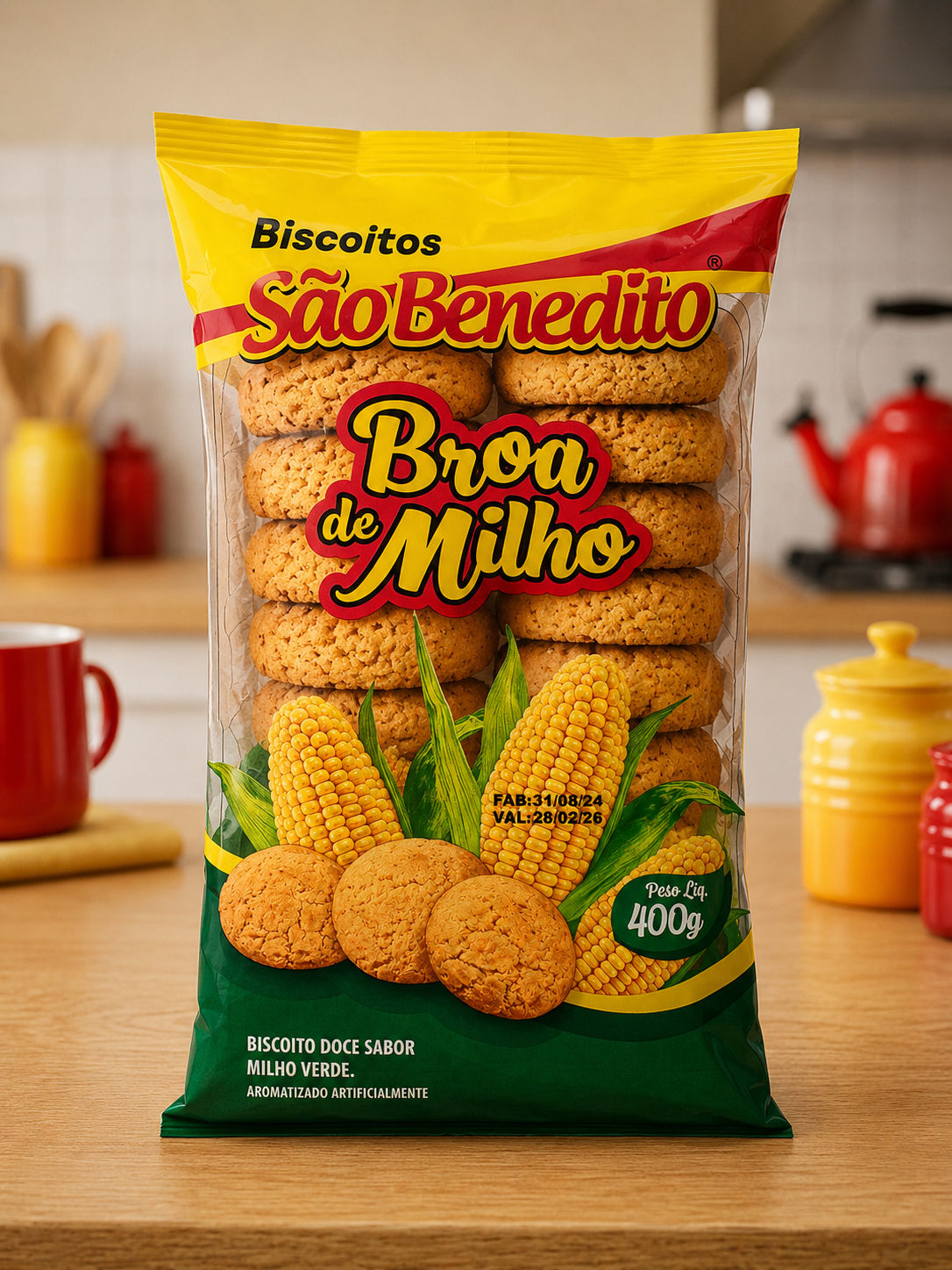 Biscoito Broa de Milho