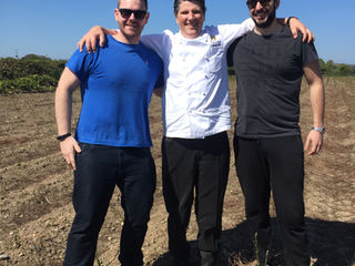 EXECUTIVE CHEF ALBERTO ROSSI FROM INTERCONTINAL HOTEL VISITS DRUMMOND HOUSE