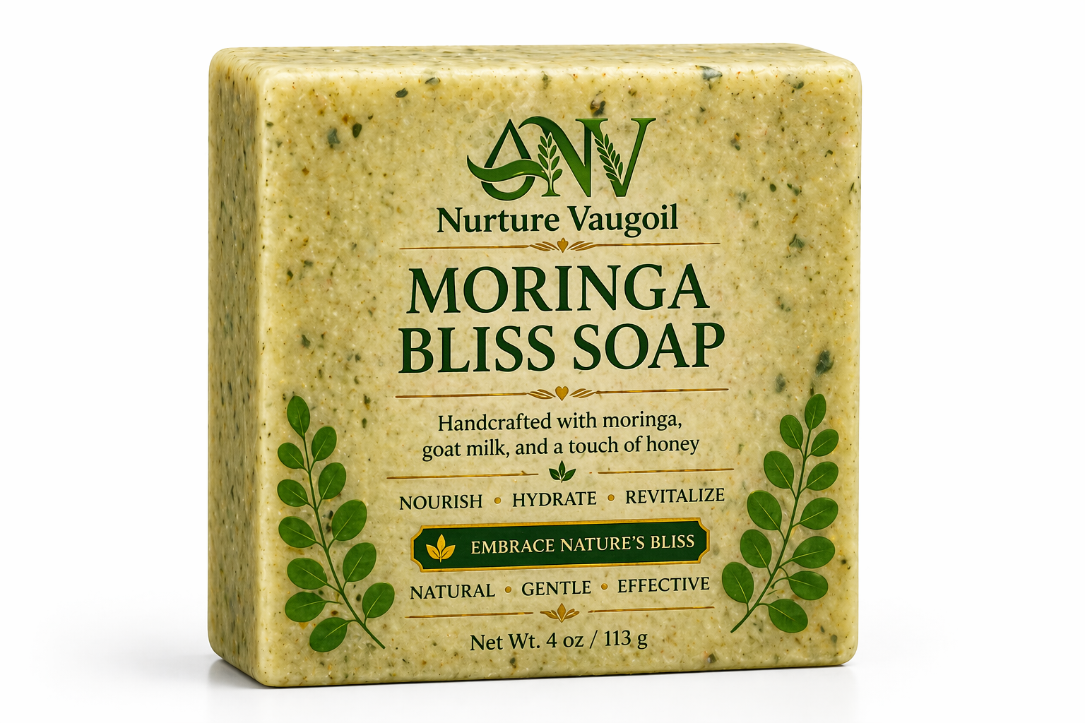Moringa Bliss Soap