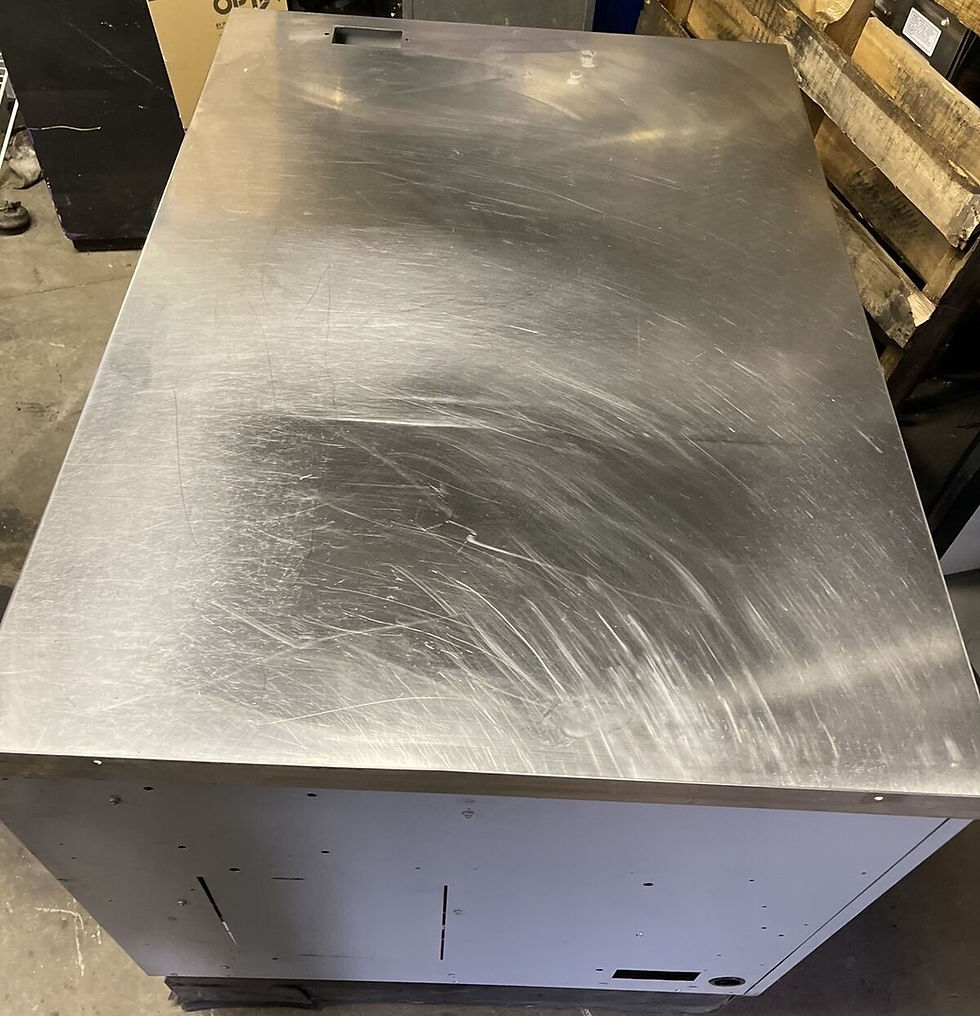 Thumbnail: 174-0070 Duke SUB-CU-R49A Commercial Stainless Steel Soda Counter