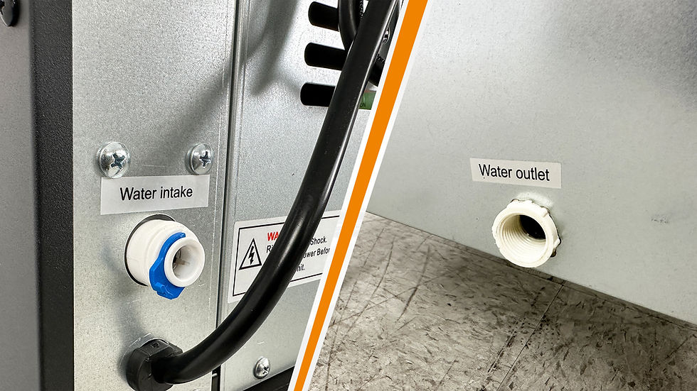 Thumbnail: 171-0411 418lbs Self Contained Ice Maker Machine