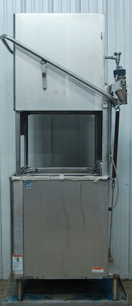 Thumbnail: 142-0846 Hobart AM15 Stainless Commercial Pass-Through Dish Washer