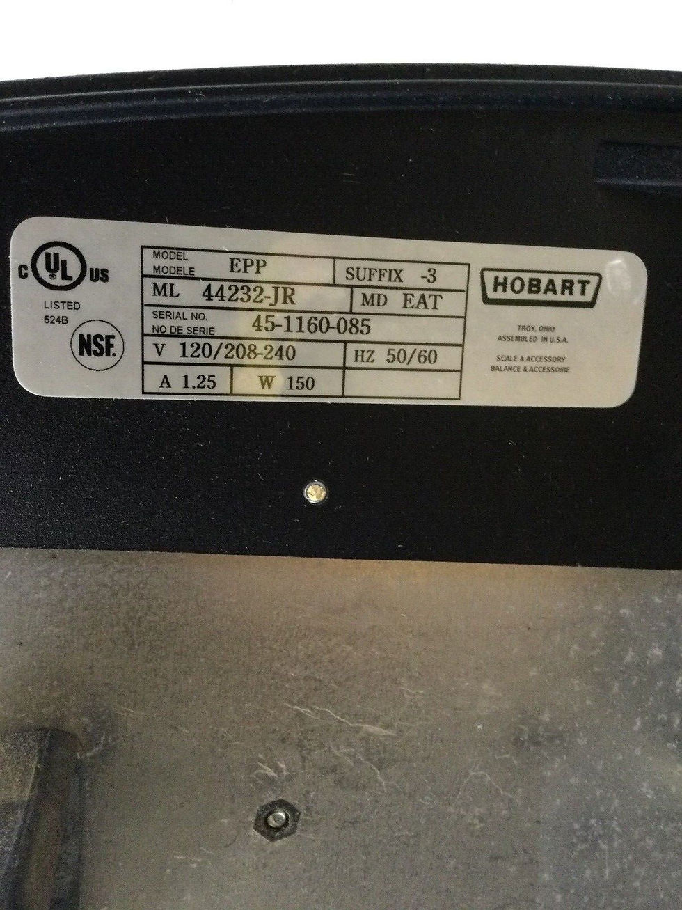 Thumbnail: 167-0273 Hobart HWS-4C HTi Wrap Station w/ EPCP-5i Console & EPP3 Printer Scale