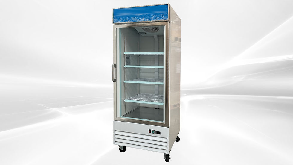 Thumbnail: 171-0365 31" Single Glass Door Self Contained Freezer